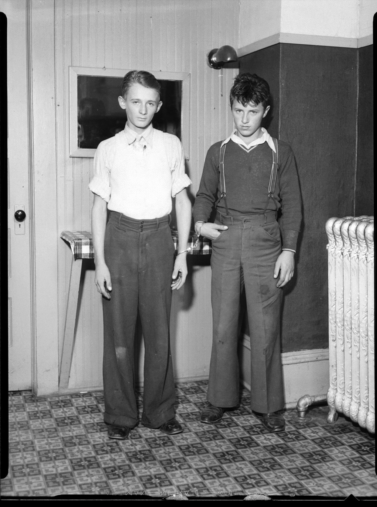 2 boys at Sheriff's Office